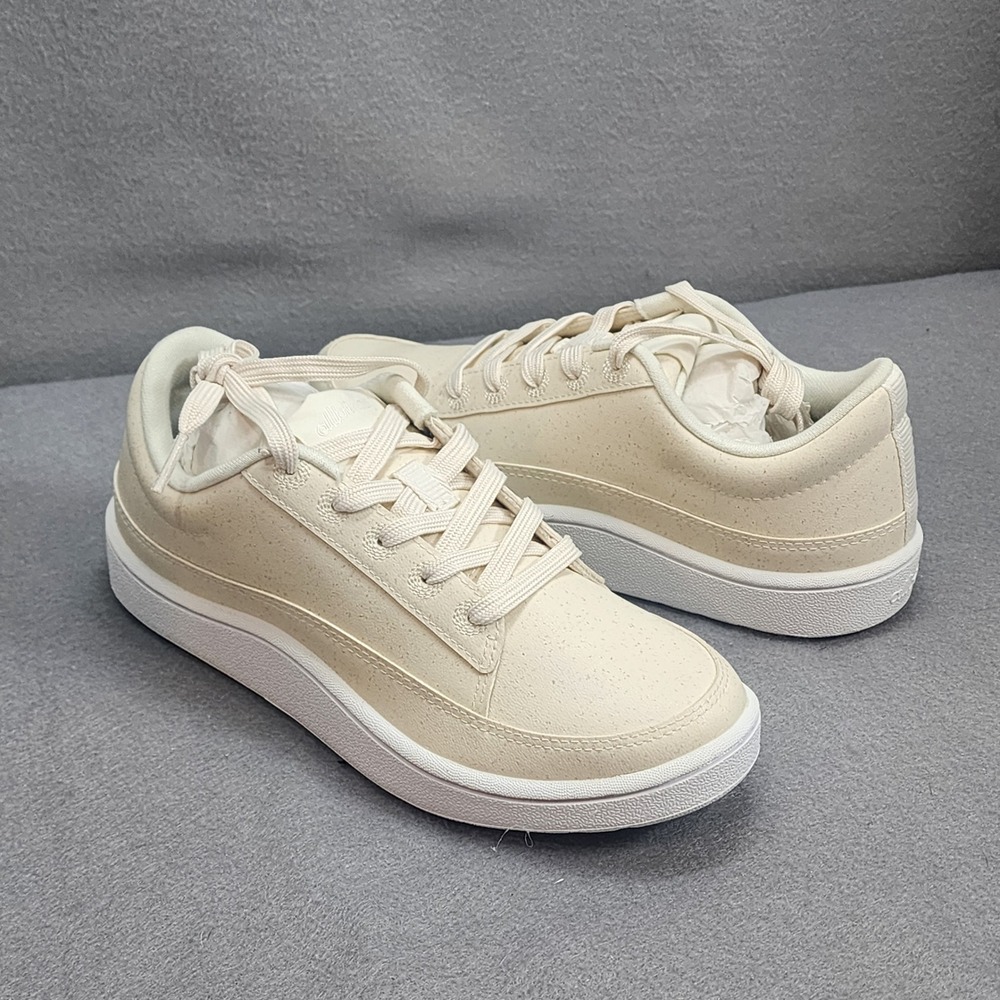 Allbirds‎ Plant Pacer Sneakers Cream Off-White Sustainable Low Top Womens Size 5